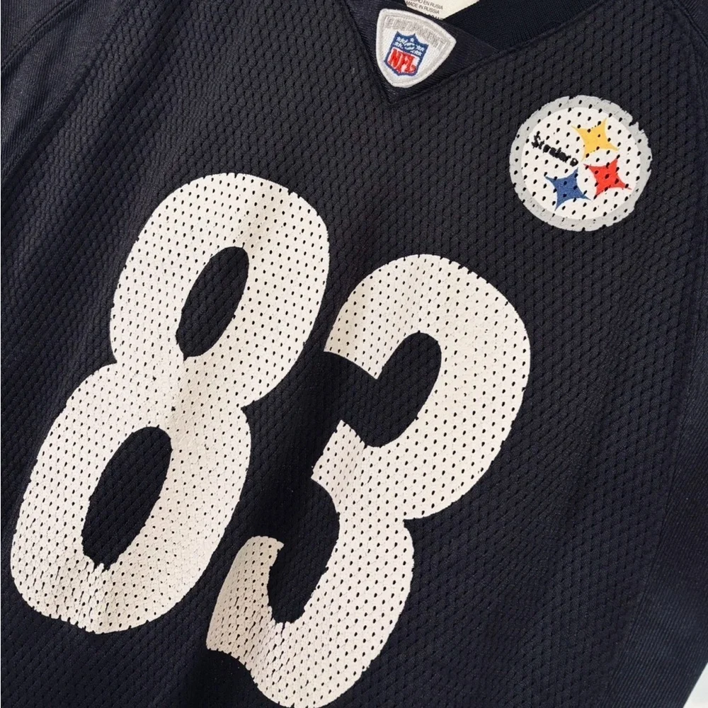 NFL + Reebok Pittsburgh Steelers Heath Miller #83 Kids Football Jersey Size XL